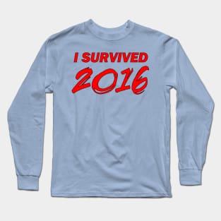 I Survived 2016 Long Sleeve T-Shirt